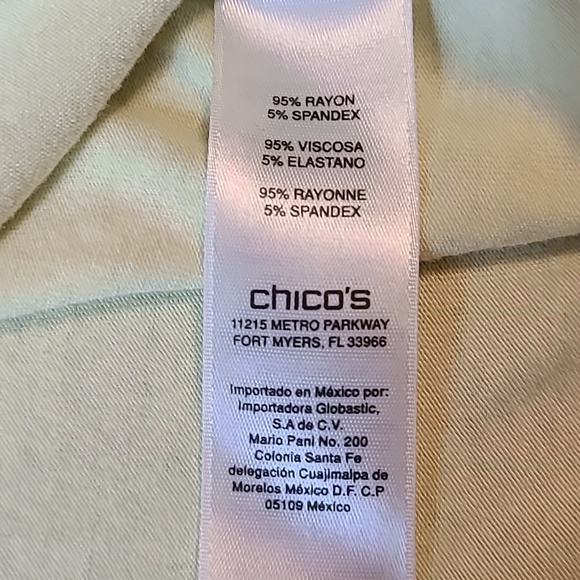 Chico's Abstract Print Blouse - Picture 9 of 13